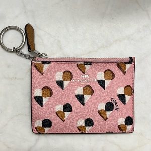 Coach zip coin / card holder